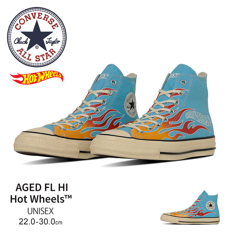 コンバース オールスター ハイカット スニーカー ミニカー ホットウィール 靴 メンズ レディース AGED FL HI converse