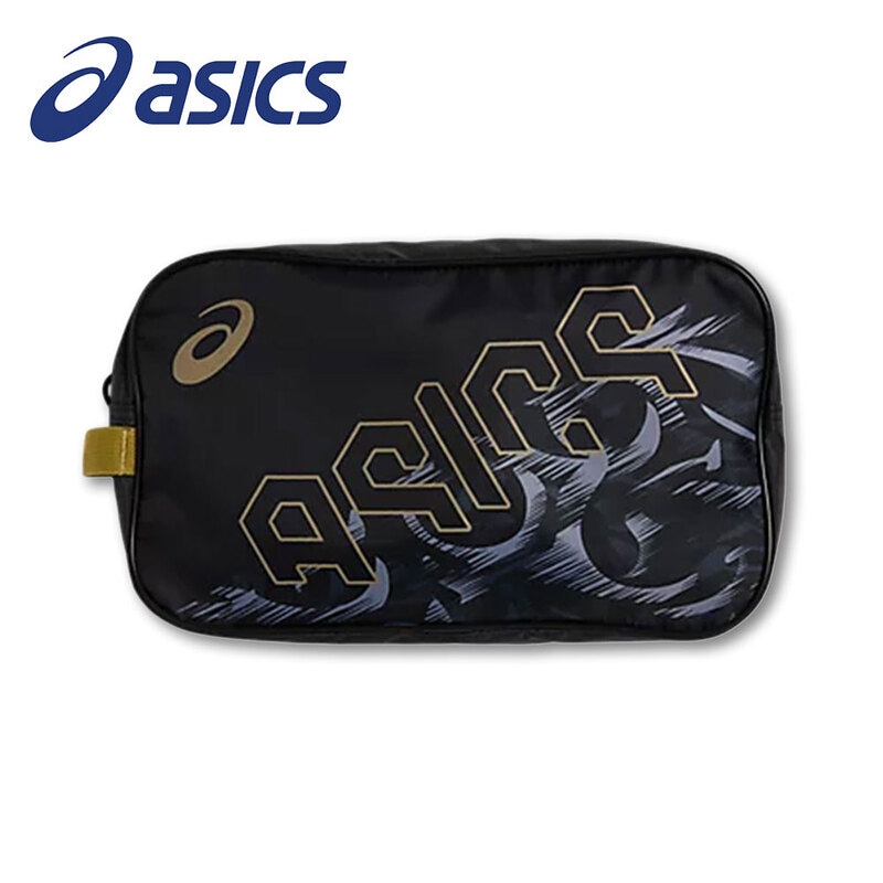 アシックス シューズ ケース 手提げ 通勤 通学 部活 クラブ 鞄 靴 入れ バッグ 3123A698 黒 ネイビー asics