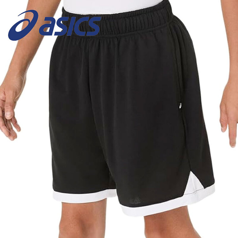 アシックス ハーフ パンツ ジュニア 部活 試合 クラブ 練習 運動 スポーツ トレーニング バレー バスケット ズボン 短パン キッズ プラクティス 2064A091 asics 