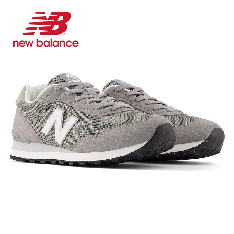 ニューバランス スニーカー メンズ ローカット スエード ランニング 靴 シューズ 黒 白 グレー ネイビー ML515 New Balance