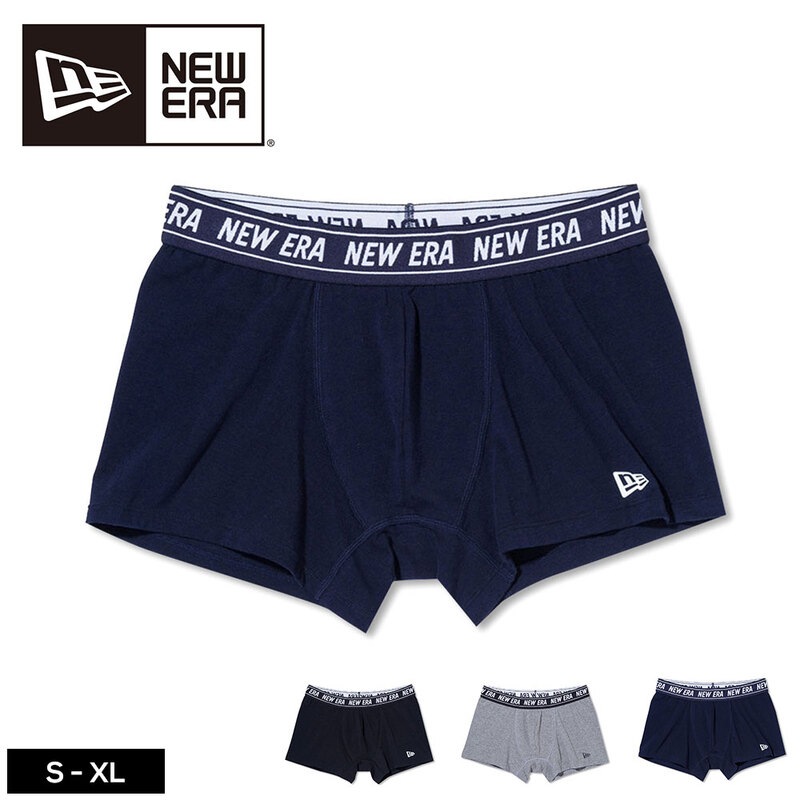 ニューエラ ボクサーパンツ メンズ 下着 おしゃれ アンダーウェア BOXER PANTS ブラック グレー ネイビー NEW ERA