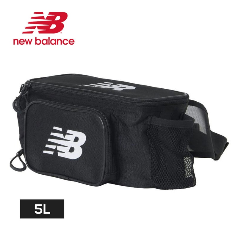 ニューバランス ウエストポーチ ワンショルダー 救急 鞄 バッグ 黒 ブラック new balance メディカルウエストバッグ5L LAB45631