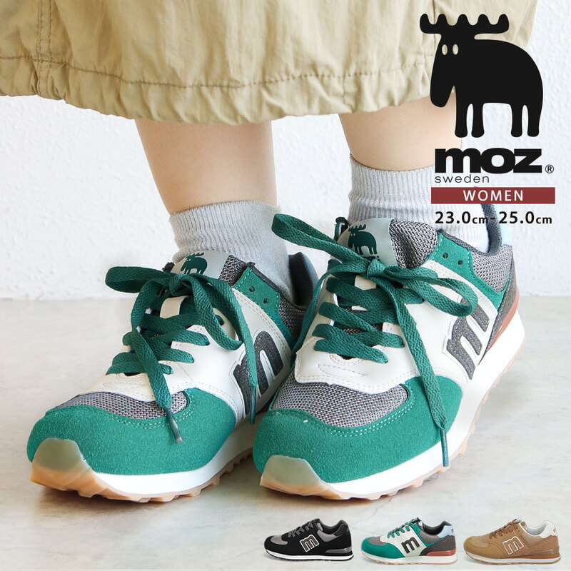 モズ moz スニーカー レディース ローカット レディーススニーカー 歩きやすい おしゃれ かわいい 通勤 通学 カジュアル 紐靴 コートスニーカー シューズ 20244