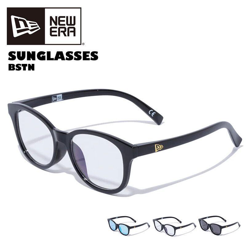 ニューエラ サングラス UVカット 紫外線対策 ドライブ 自転車 アウトドア new era SUNGLASSES WLTN ボストン スクエアレンズ
