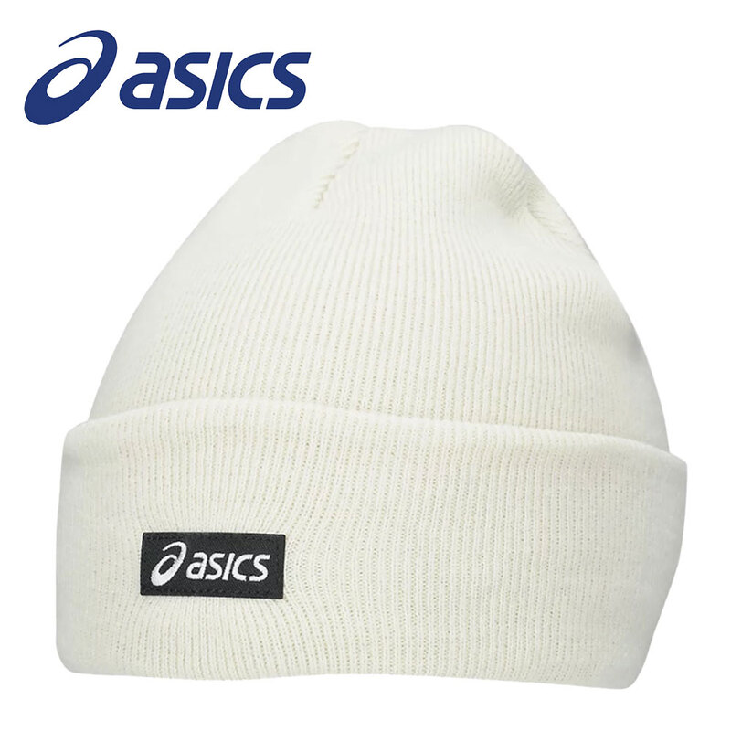 アシックス ニット キャップ メンズ レディース ユニセックス 帽子 シンプル 防寒 ランニング ジョギング ウォーキング トレーニング 秋 冬 3033C190 asics