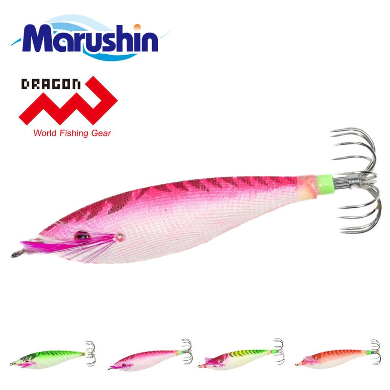 マルシン コウイカでか針 餌木 エギング ルアー 釣り イカ釣り コウイカ 烏賊 イカ ハードルアー ソルトウォーター グロー 蓄光 ピンク 爆買