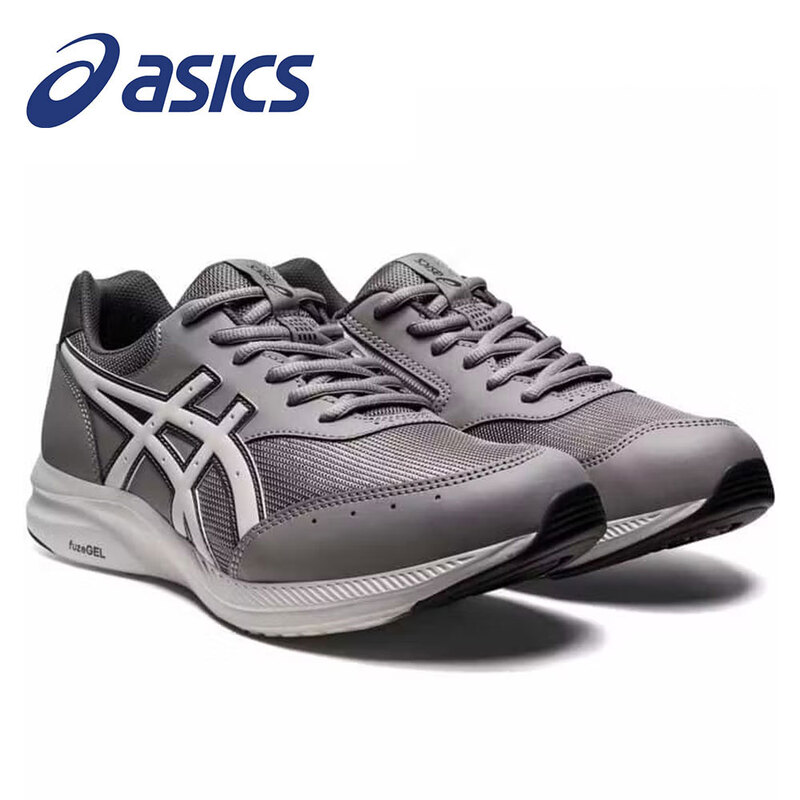 アシックス GEL-FUNWALKER M042 メンズ 4E 幅広 ウォーキングシューズ 軽量 ファスナー ブラック ネイビー グレー 1291A042