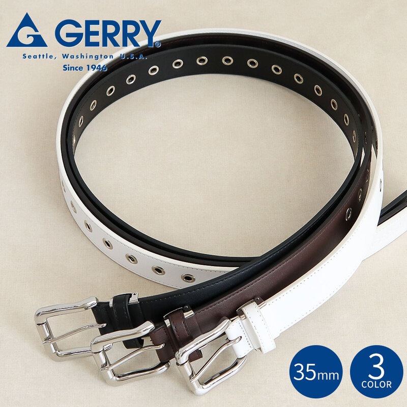 GERRY ベルト メンズ レザー シンプル カジュアル 男女兼用 おしゃれ アウトドア ストリート 学生 通勤 通学 GERRY  GR0234X