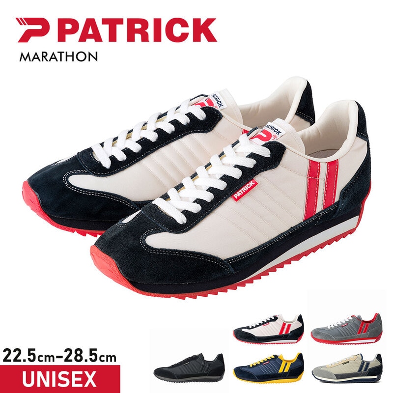 パトリック スニーカー レディース マラソン メンズ ユニセックス 日本製 ローカット 定番 スペース インディゴ PATRICK MARATHON