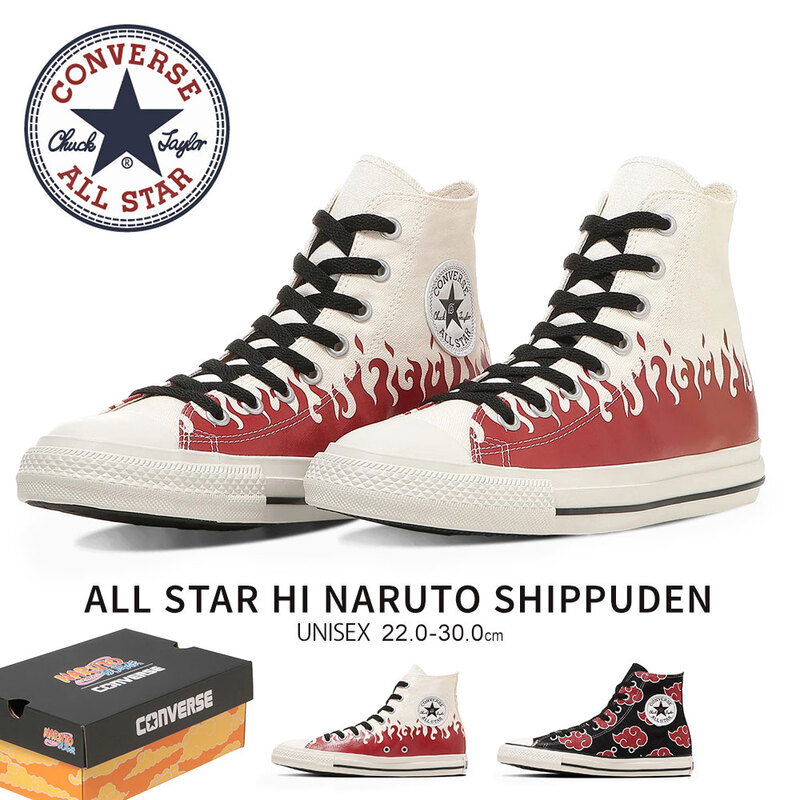 コンバース ナルト オールスター スニーカー ハイカット 靴 ミナト イタチ CONVERSE ALLSTAR HI NARUTO SHIPPUDEN
