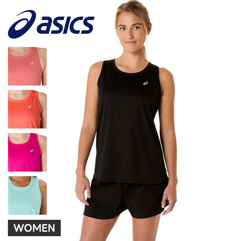 アシックス ランニングウェア タンクトップ レディース ノースリーブ ドライ 吸汗速乾 軽量 スポーツウェア asics ウイメンズランニングドライタンク 2012d228