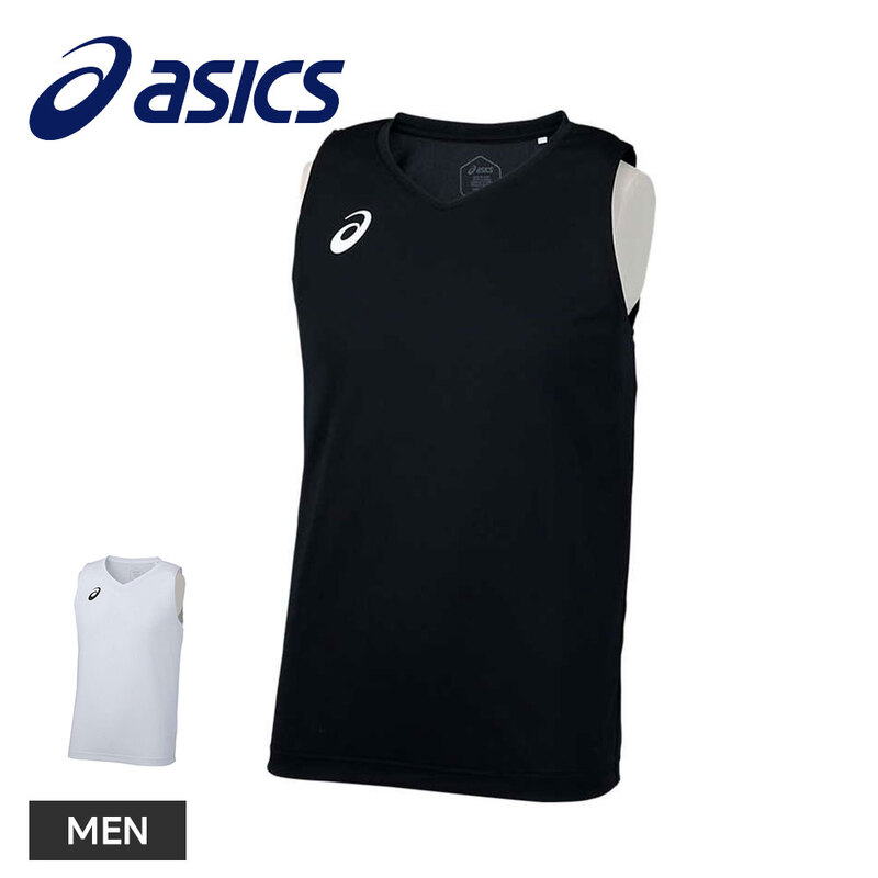 アシックス ランニングシャツ メンズ ノースリーブ タンクトップ 吸汗速乾 ドライ トレーニング スポーツ ジム 運動 asics SLEEVELESS SHIRT RECYCLED 2031d725