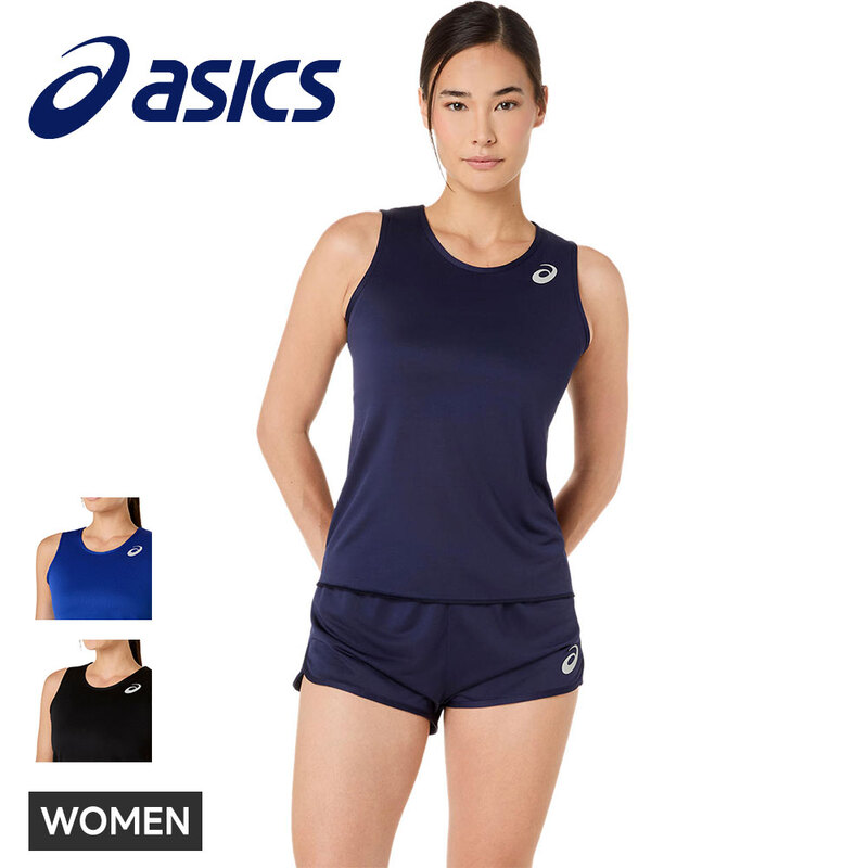 アシックス ランニングシャツ レディース 陸上 マラソン トレーニング ノースリーブ スポーツウェア asics 2092a554