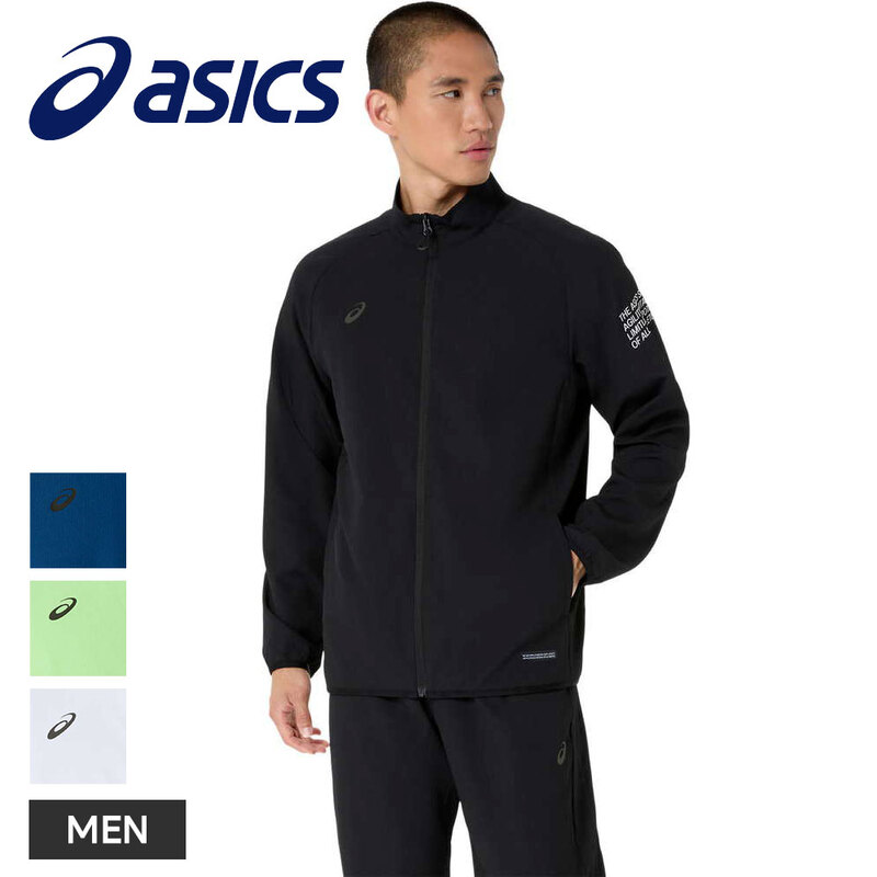 アシックス ジェケット メンズ トレーニング 吸汗速乾 ランニング レディース アウター asics ドライクロスジャケット 2033c022