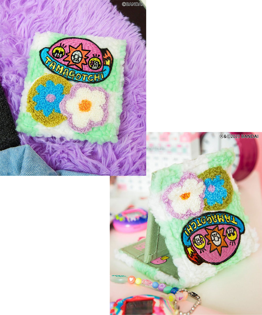 allolun. キッズ コスメ たまごっち ミラー キッズメイク 女の子 卓上