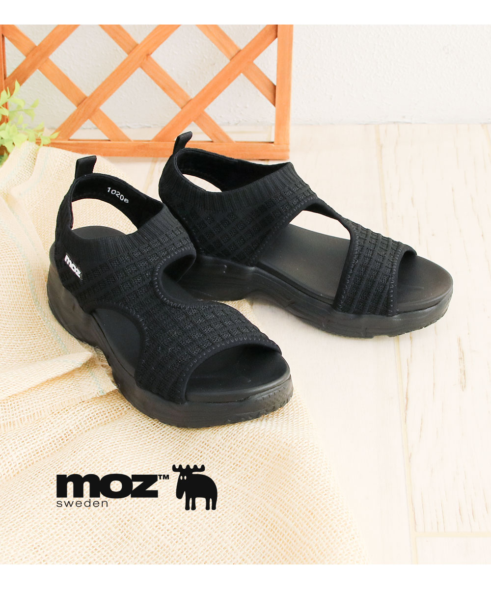 MOZ サンダル レディース 厚底 メッシュサンダル 靴 シューズ