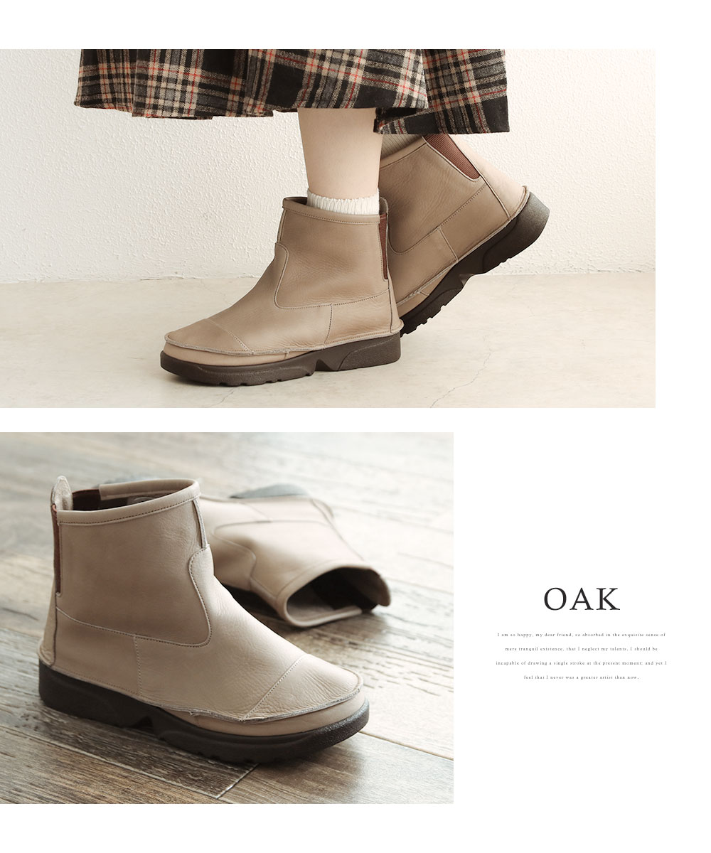 サイドゴアブーツ レディース 本革 編み上げブーツ 歩きやすい 疲れ