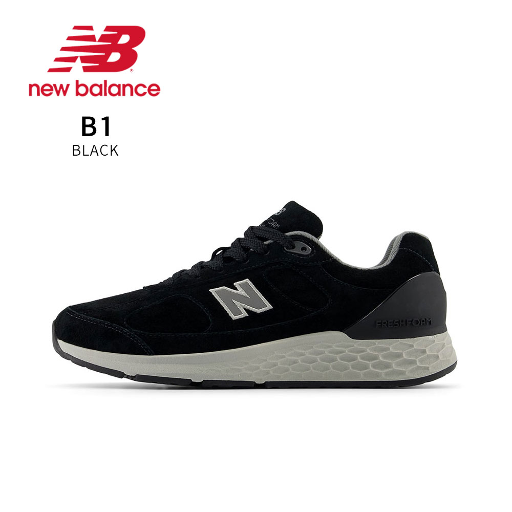 ニューバランス 4e スニーカー ローカット グレー ブラック Walking