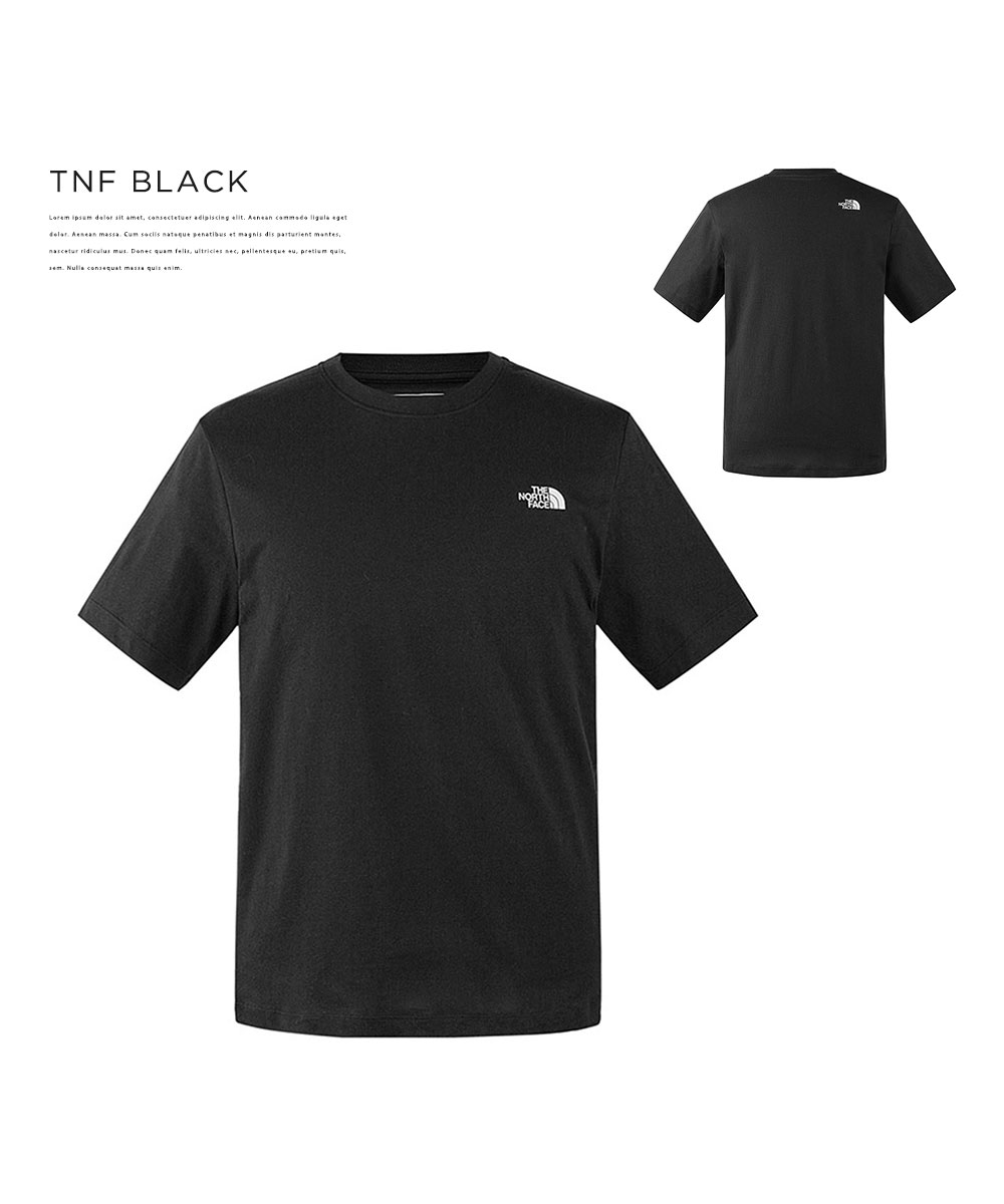 THE NORTH FACE 半袖シャツ M ブラック THE NORTH FACE ザ ノース フェイス 半袖tシャツ メンズ ブランド t