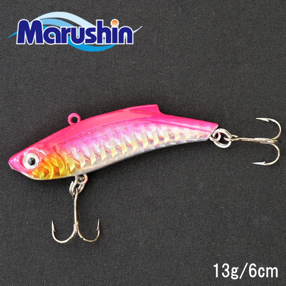 マルシン メタルバイブ ソルトクェイク ピンク 13g 6cm ソルト