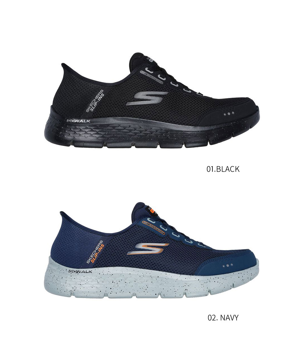 スケッチャーズ スリップインズ メンズ スニーカー 防水 シューズ