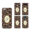 スマホケース 全機種対応 デザイン 【イニシャルローズF-J】 iPhone14 SE 第3世代 iPhone13 xperia 10 iv 1iv ace3 ace iii aquos sense6