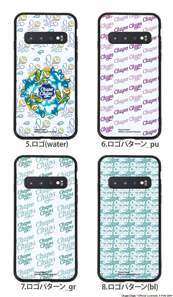 Galaxy S10 ������ SC-03L SCV41 ���С� ����åѥ���ץ� ���̥��饹 ����饯����s10 sc03l docomo �ɥ��� au ���ޥۥ����� ���С� ���ӥ����� ���襤�� ���줤 ������� Chupa Chups �֥��� �ǥ����� �����