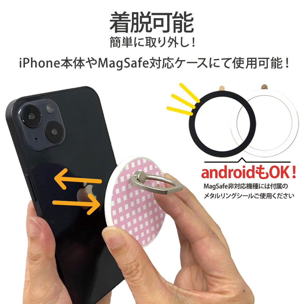 ���ޥۥ�� MagSafe�б� �᥿�����դ� ��ɻ� �Ҽ���� 180�� 360�� ��ž �ޥ������� magsafe �ǥ����� �ʻҥ����å� ���� ��� �ۥ���� �� ���� ���� �ޥ��ͥå� ���� �ե��󥬡���� iPhone15��� ����ץ� �����å�