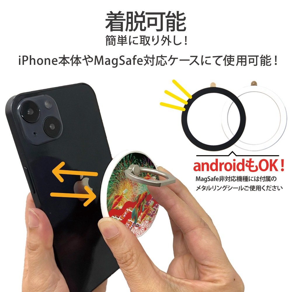 ���ޥۥ�� MagSafe�б� �᥿�����դ� ��ɻ� �Ҽ���� 180�� 360�� ��ž �ޥ������� magsafe �ǥ����� �ֲ� ���� ��� �ۥ���� �� ���� ���� �ޥ��ͥå� ���� �ե��󥬡���� iPhone15��� ��� ���� ��