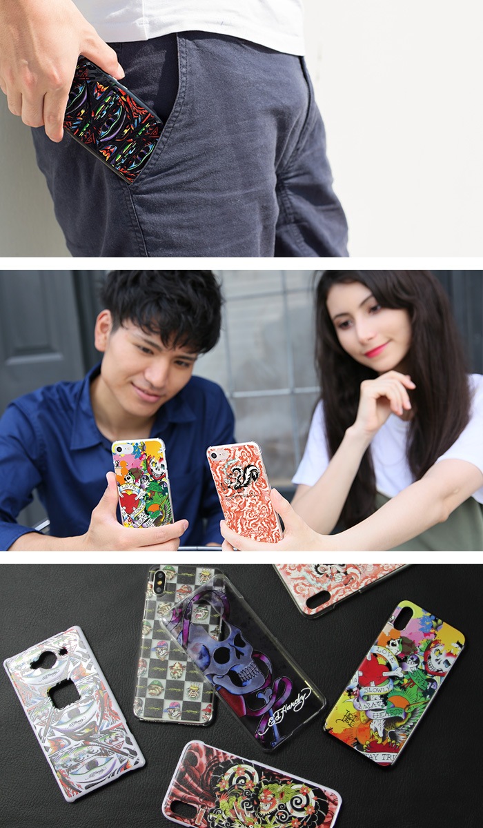 ���ޥۥ����� �������б� ���ɥϡ��ǥ��� ED HARDY ������ iPhone14 AQUOS zero2 iPhone8 Galaxy Note10+ S10 Xperia5 TONE e19 Pixel 4 3a HUAWEI nova lite 3 ������ ���� �ϡ��� ���С� ����� �����ե���11 �������ڥꥢ5 �ǥ����� ����饯����