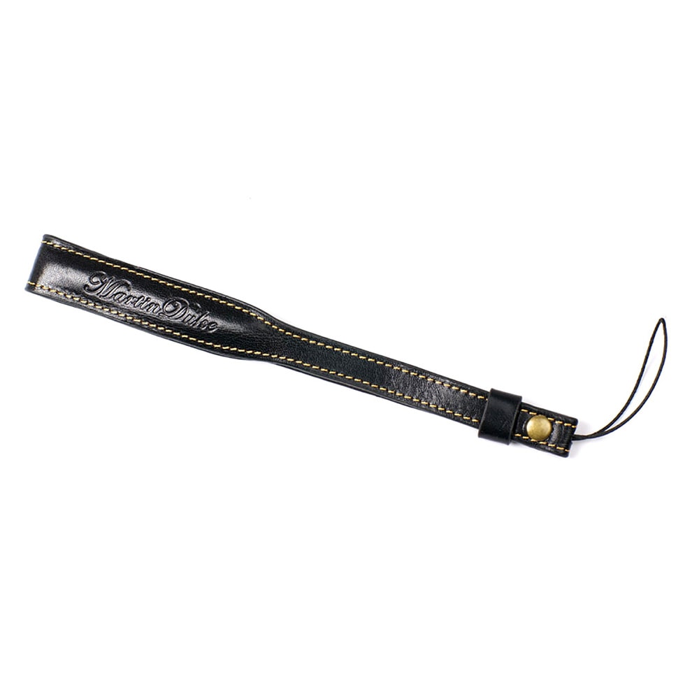 Martin Duke ミラーレス＆コンパクトカメラ用ハンドストラップ Sven I Leather Hand strap Black DH01BK