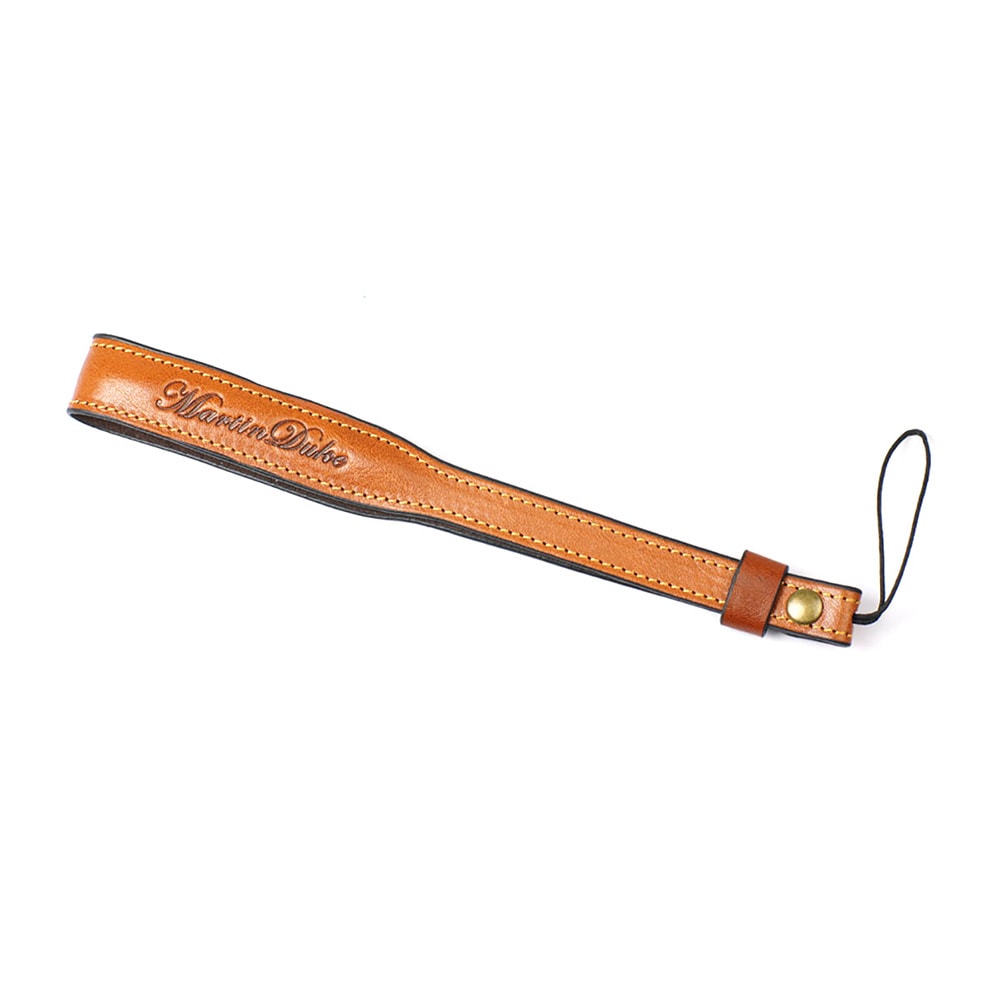 Martin Duke ミラーレス＆コンパクトカメラ用ハンドストラップ Sven I Leather Hand strap Light Brown DH01LB