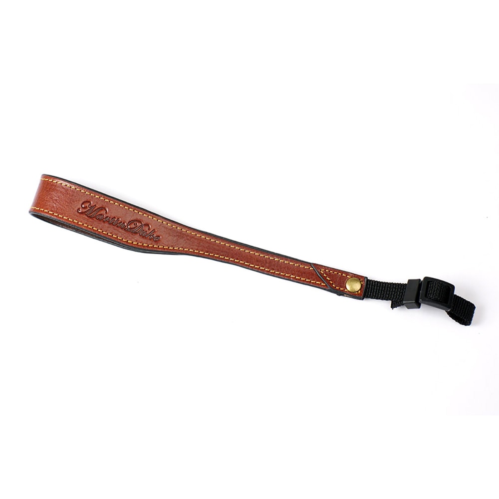 Martin Duke ミラーレス＆コンパクトカメラ用ハンドストラップ Sven II Leather Hand strap Red Brown DH02RB