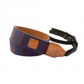 Alice strap カメラネックストラップ No.25 ブルーマリー|ネックストラップ|カメラストラップ