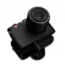GARIZ Leica X（Typ113）/X-Vario用 本革カメラケース BL-LCXVBK ブラック|ボディージャケット・ハーフケース|カメラケース