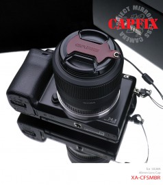 GARIZ SIGMA 46mm用 レンズキャップフィックス XA-CFSMBR ブラウン