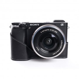 TP Original SONY α6300用 ボディーハーフケース ブラック|ボディージャケット・ハーフケース|カメラケース