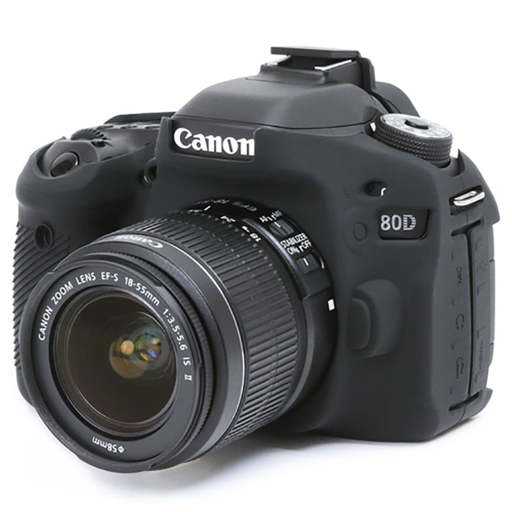 イージーカバー Canon EOS 80D 用 ブラック