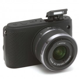 イージーカバー Nikon1 S1 用 ブラック|イージーカバー|カメラケース