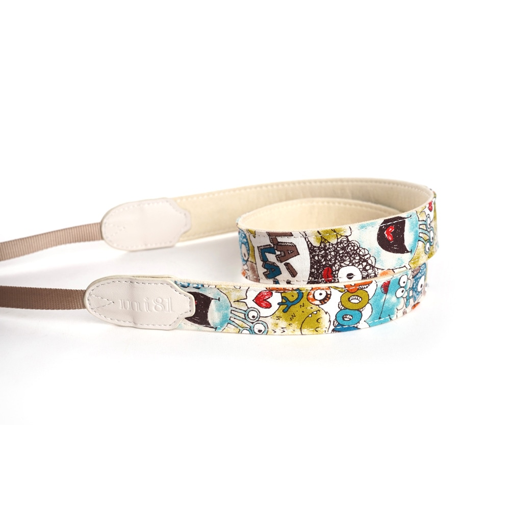 Mi81 MN018BM ネックストラップ ブラウン