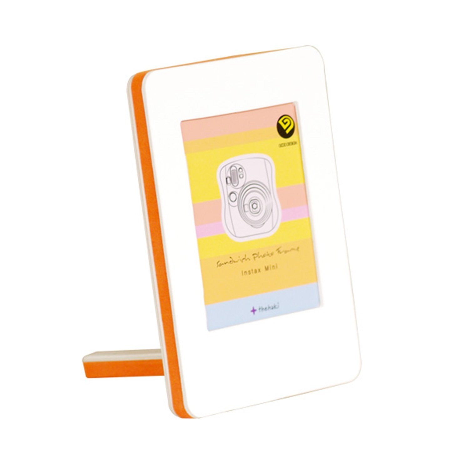 thehaki チェキ用サンドイッチフレーム 5Color (オレンジ)