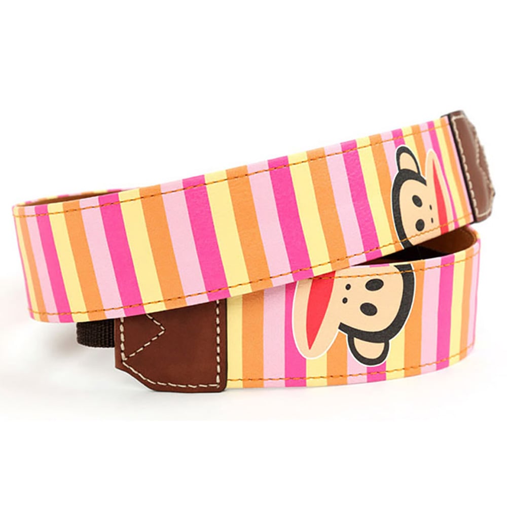 paul frank/ポールフランク SLR/DSLRカメラ用 ストライプ柄 ネックストラップ 13PF-SN04 PINK ピンク