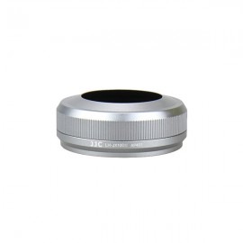 JJC FUJIFILM X100 / X100S / X100T 専用メタルインナーフード シルバー LH-JX100II|レンズフード|カメラアクセサリー