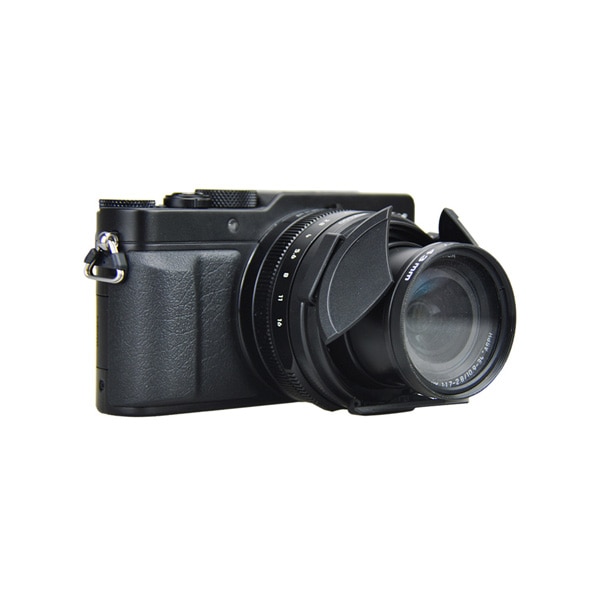 JJC　LUMIX LX100/D-Lux Typ109専用オートレンズキャップ ブラック