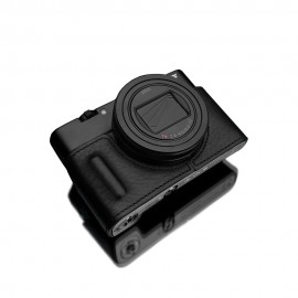 GARIZ SONY RX100 VI （DSC-RX100M6） 用 本革カメラケース HG-RX100M6BLK ブラック