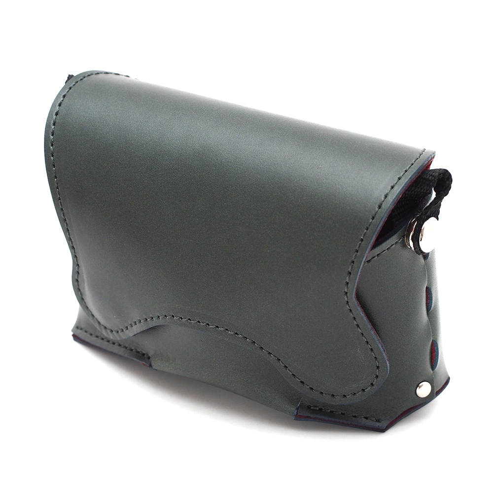 レザーカメラケース SONY RX100シリーズ対応 オルフェ01 鉄色 山田屋写真用品 LCO-01-DBG