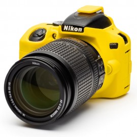 イージーカバー ニコン D3500用 イエロー 液晶保護フィルム付属|イージーカバー|カメラケース