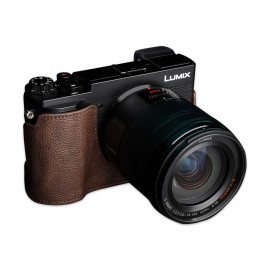 TP Original Panasonic LUMIX GX7 Mark III 用 ボディーハーフケース ダークブラウン|ボディージャケット・ハーフケース|カメラケース