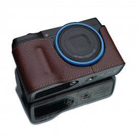 GARIZ RICOH GR III 用 本革カメラケース HG-GRIIIBR ブラウン
