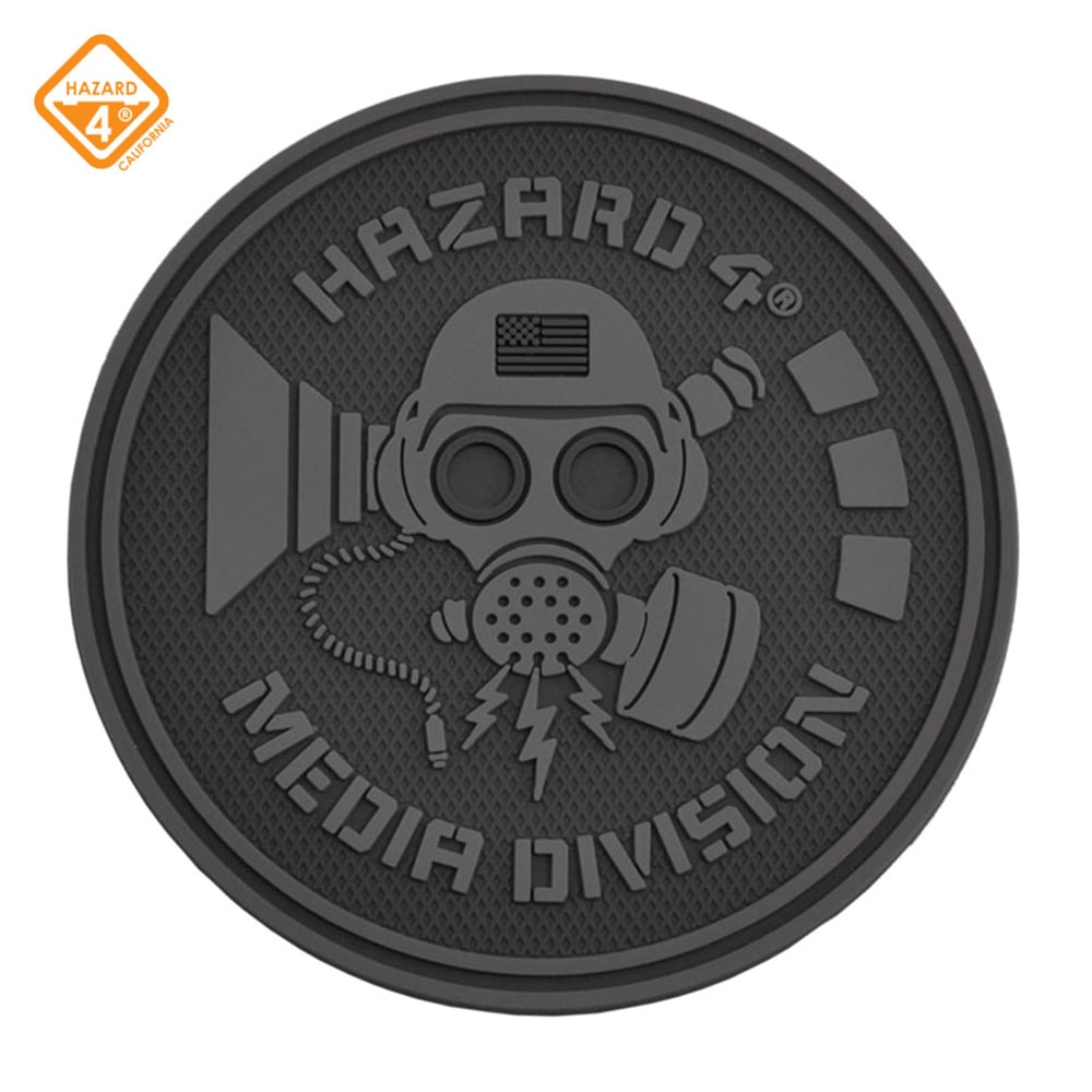 HAZARD4 カメラバッグ用 パッチアクセサリー Media Division - rubber velcro patch